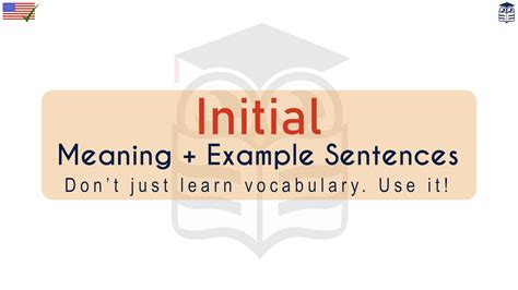 initial application meaning|Initial .